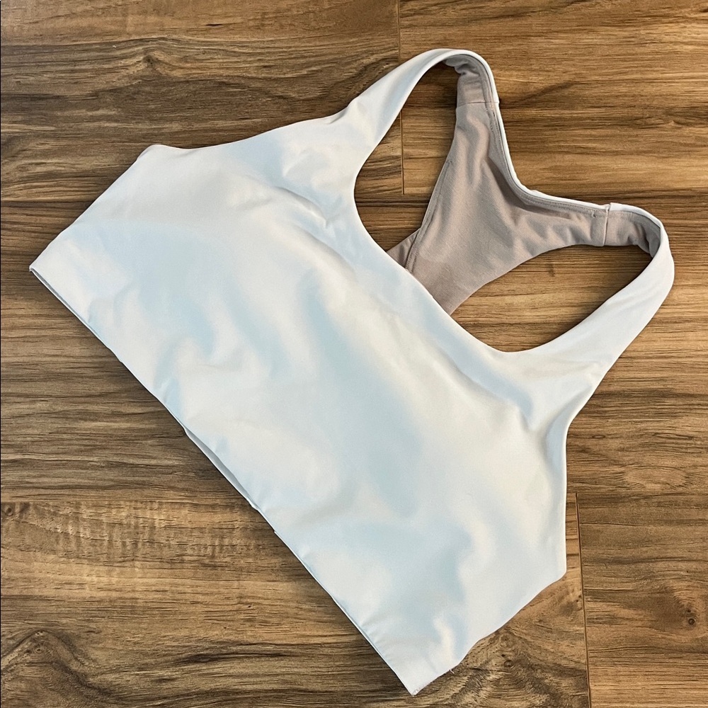 Lululemon White Sports Bra